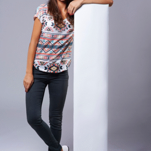 Printed A-Line Skirt